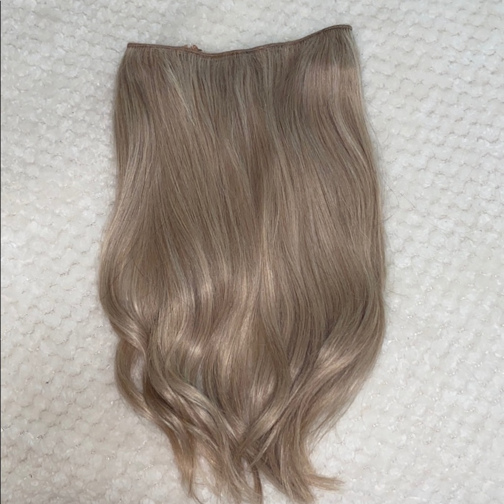 Zala Champagne Blonde Halo Hair Extensions